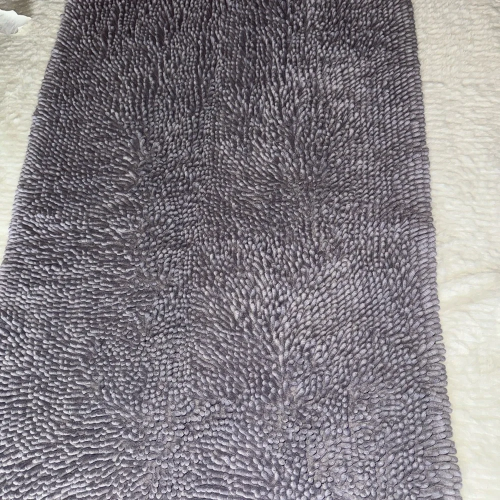 Plush Purple Bath Mat